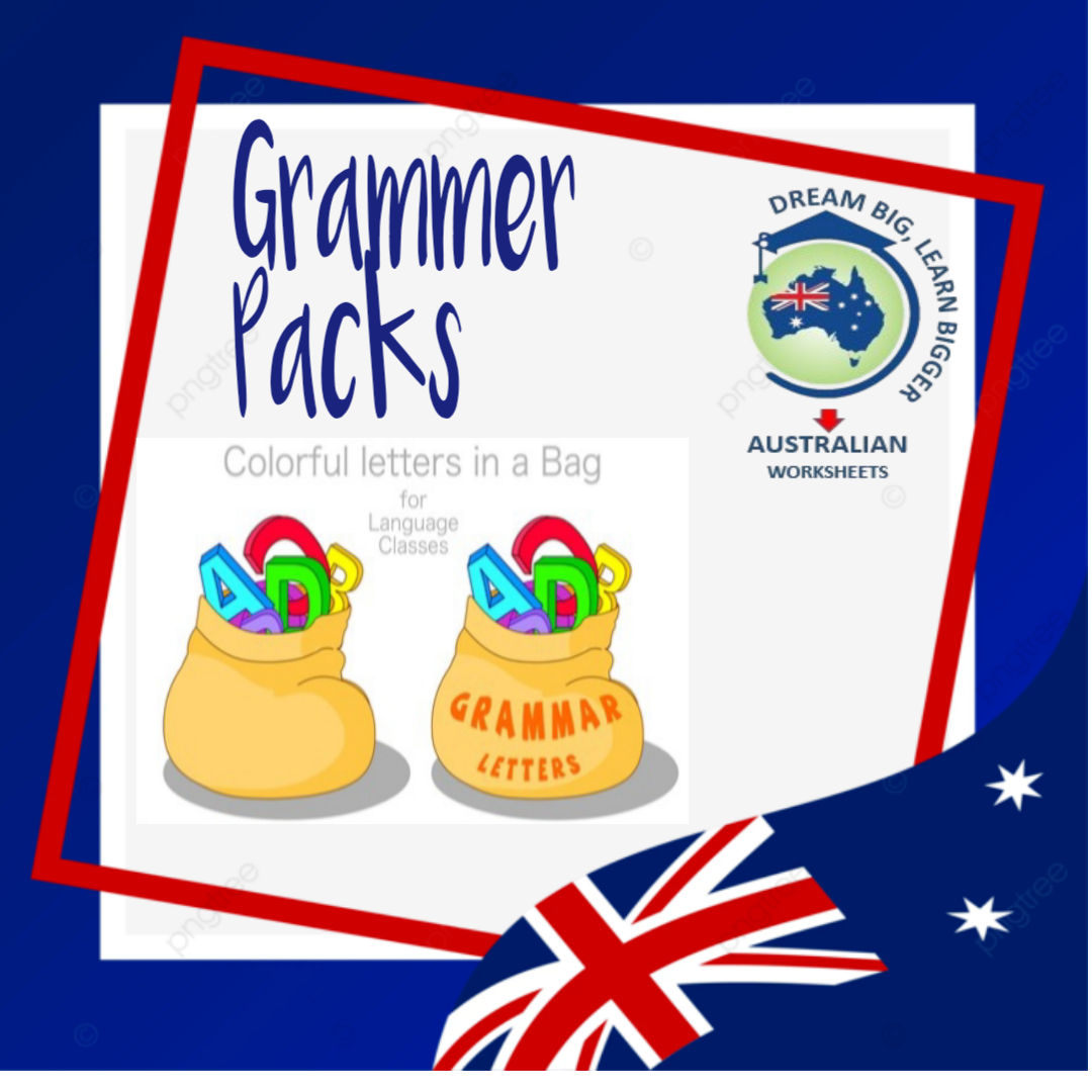 Grammer worksheets pack