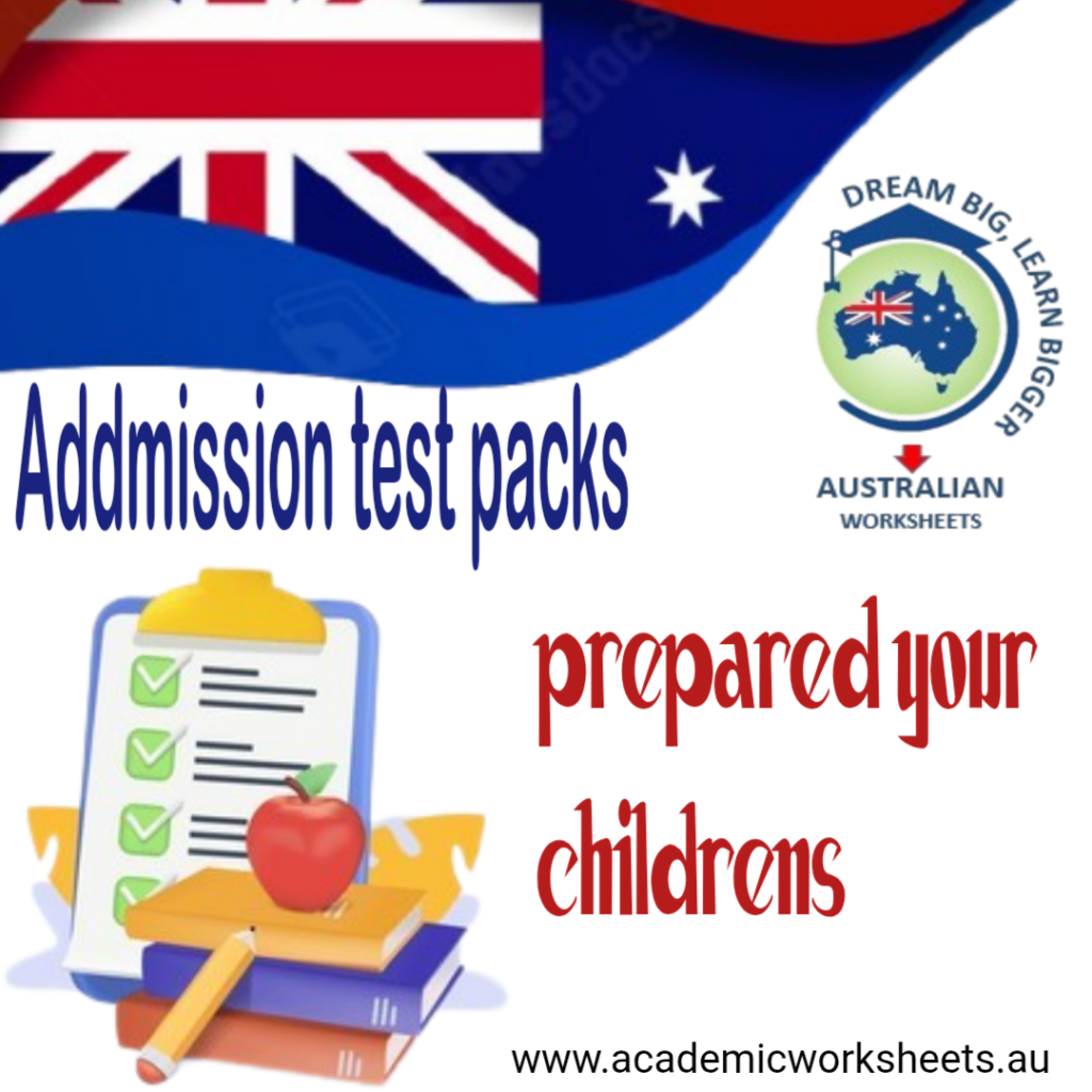 Admission test packs